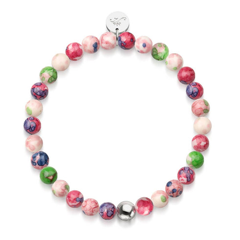 Bracelet en porcelaine Picasso | Magenta Paradise