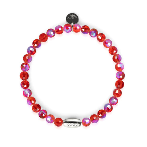 Cherry Bomb | Bracelet prisme à facettes