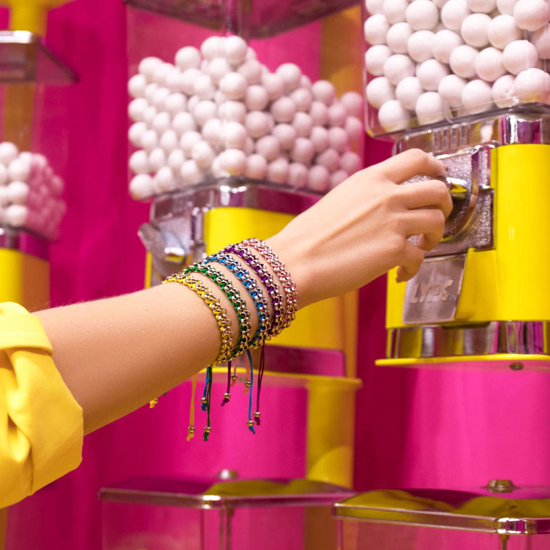 Liens Kismet | Bracelet Pantone | Argent | Espoir