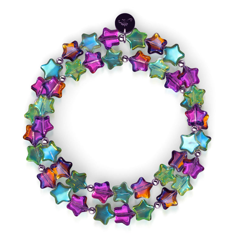 Purple Stardust  | .925 Sterling Silver | Star Wrap