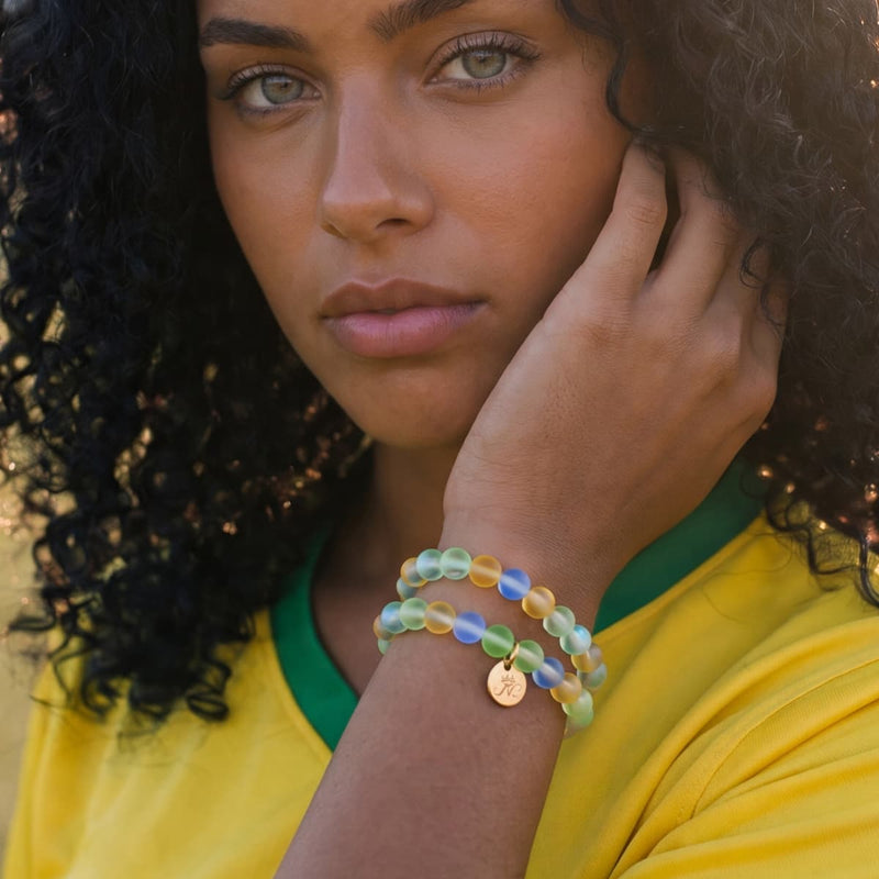 BRÉSIL | Bracelet Sirène Verre Nations