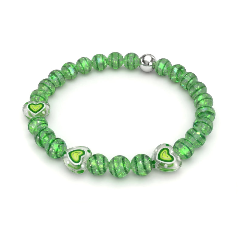 Mint Heartbreaker | Firework Glass Sugar Bracelet