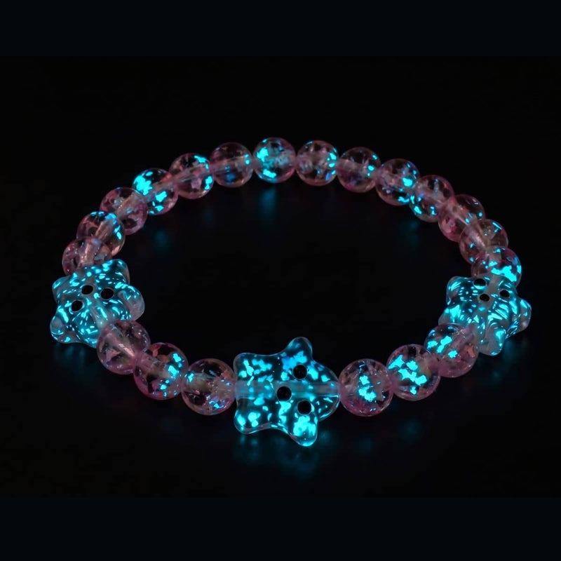 Esprit rougissant | Argent | Firefly Glass Bracelet Fantôme