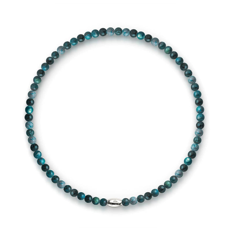 Teal Turquoise | Silver | Gemstone Wrap