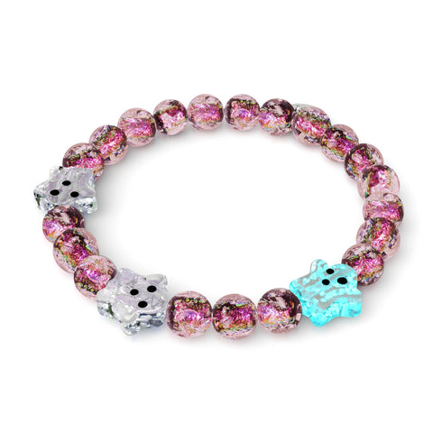 Pink Potion | Firework Glass Ghost Bracelet