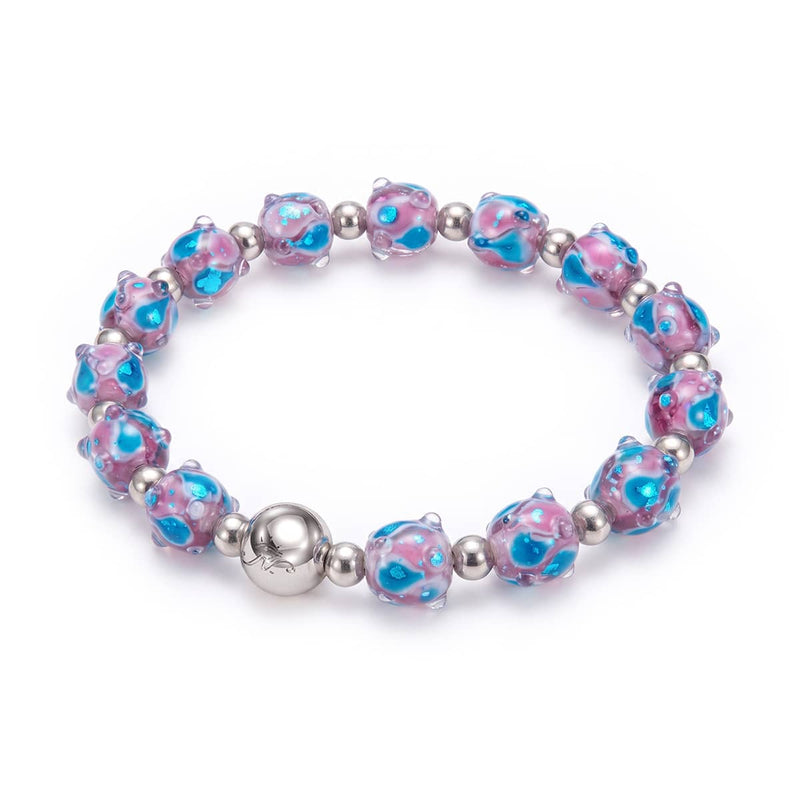 Floraison du crépuscule | Firefly Glass Bracelet Tulipe
