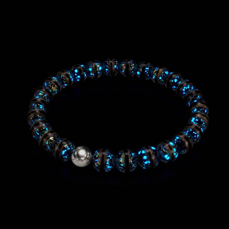 Bengale en bronze | Bracelet en verre de tigre