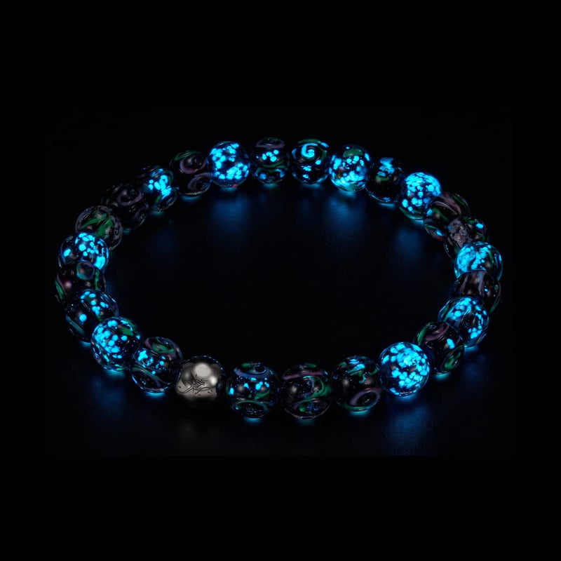 Noir | Firefly Glass Bracelet Bloomswirl