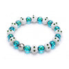 Crypte turquoise | Firework Glass Bracelet Momie