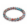 Feu florentin | Bracelet en verre en terrazzo