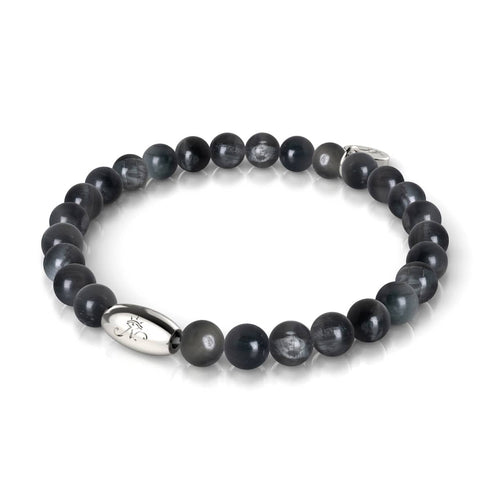 Bracelet œil d'aigle AAA | Argent sterling 925 | Bracelet en pierres précieuses 