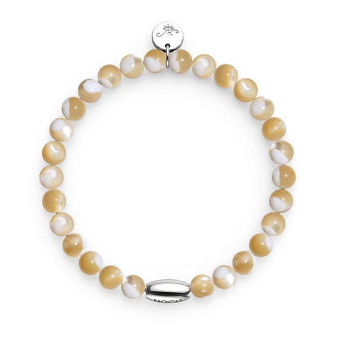 Bracelet Abalone | Caramel x Argent