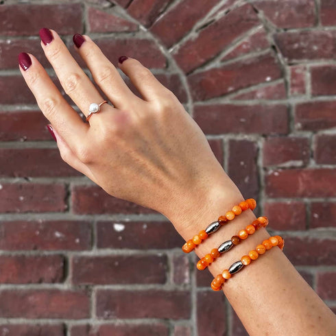 Bracelet en ormeau Harvest Moon x Silver
