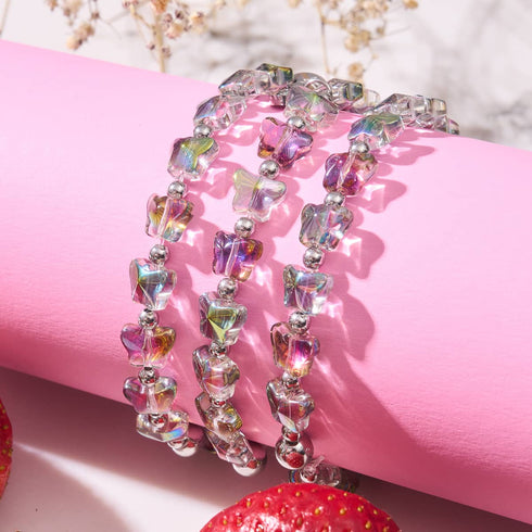 Mousse de fée | Argent | Bracelet papillon