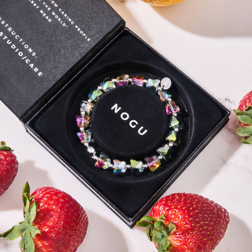 Mousse de fée | Argent | Bracelet papillon