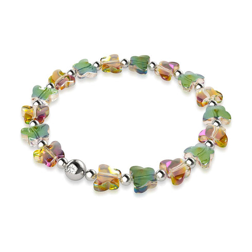 Mousse de fée | Argent | Bracelet papillon