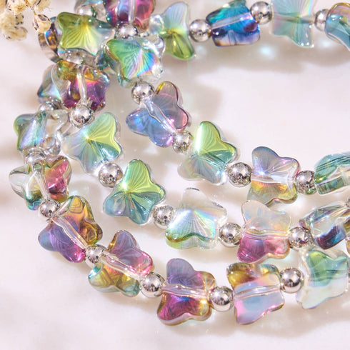 Mousse de fée | Argent | Bracelet papillon