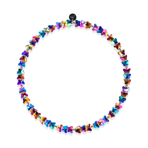 Licorne métallique | Argent sterling 925 | Papillon enroulé