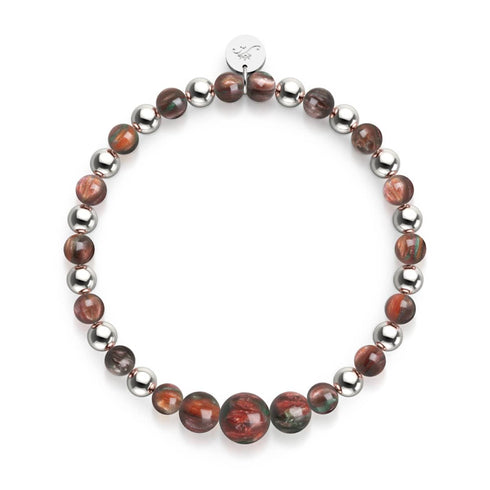 Mousse au chocolat | Bracelet Cascade Opale Dreamscape