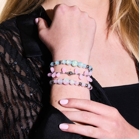 Bracelet Cascade Opale Dreamscape | Menthe Dorée