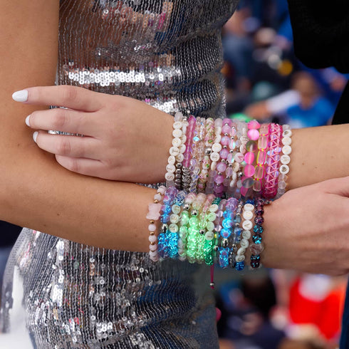 Bracelet Opale Lilas Glitter | Dreamscape