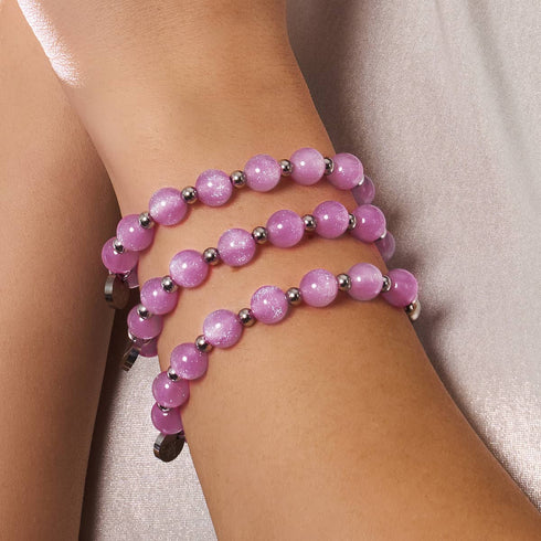 Bracelet Opale Lilas Glitter | Dreamscape