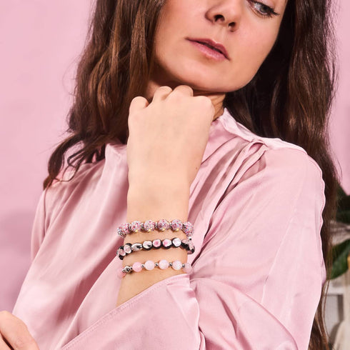 Guirlande rose | Bracelet Opale Dreamscape