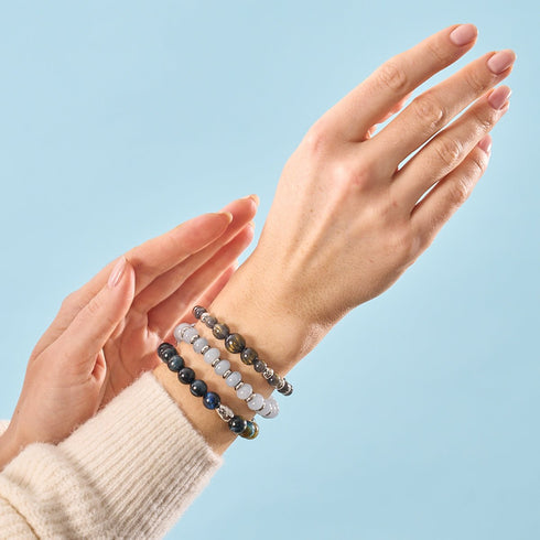 Bracelet Cascade Opale Dreamscape en Granit Poli