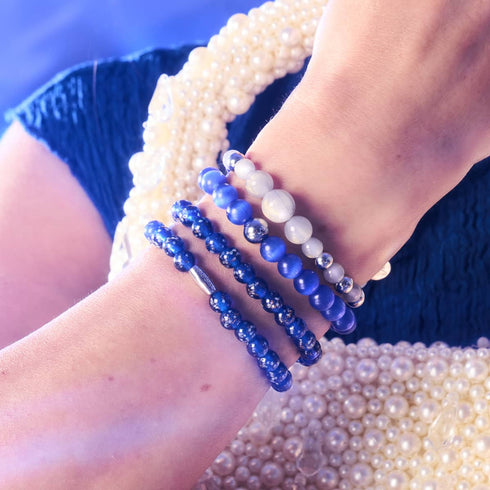 Bracelet Cascade Opale Nuage Satin | Dreamscape