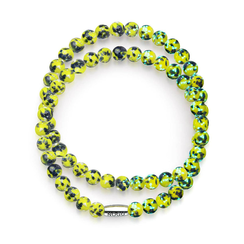 Limoncello bleu | Argent sterling 925 | Verre Firefly Wrap