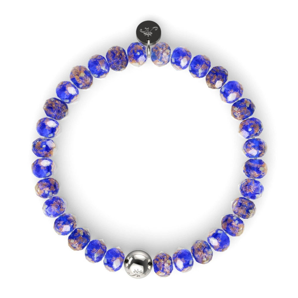 NOGU.studio - NOGU - Firefly Glass Bracelets - Blue Sapphire | Firefly Glass Diamonds Bracelet