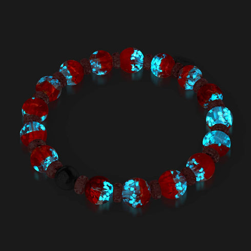 Bracelet boule à neige en verre Firefly | Flamme boréale 
