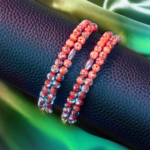 Glowing Ember | .925 Sterling Silver | Firefly Glass Wrap