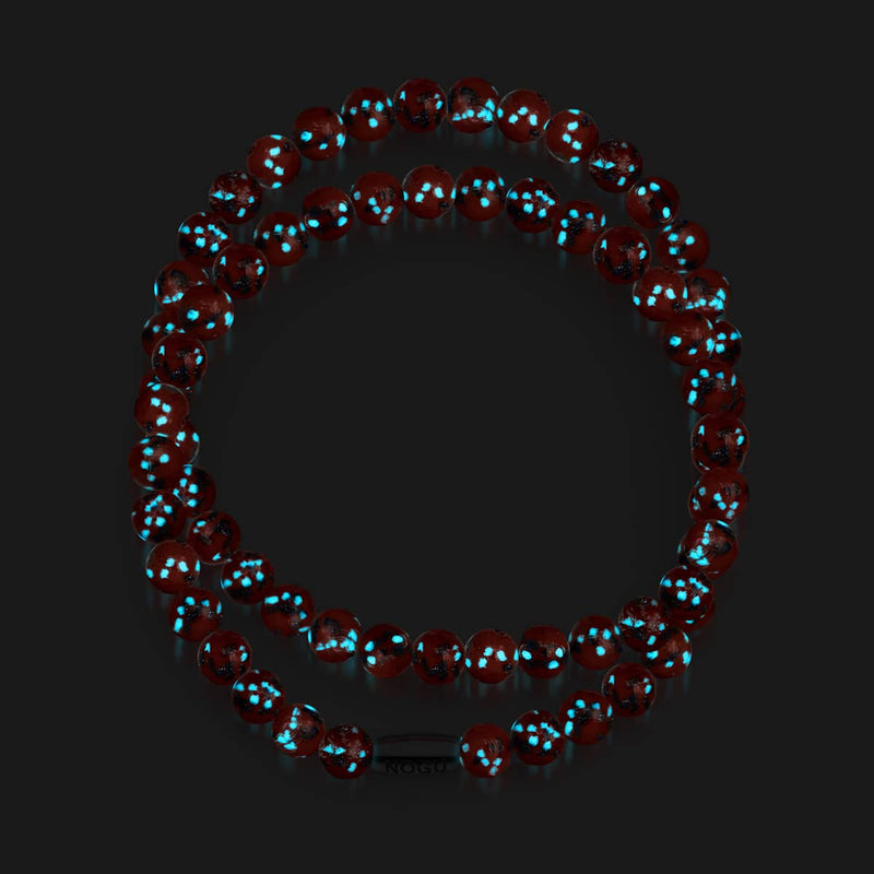 Braise incandescente | Argent sterling 925 | Verre Firefly