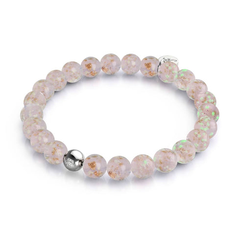 Goyave | Argent sterling .925 | Bracelet Verre Luciole