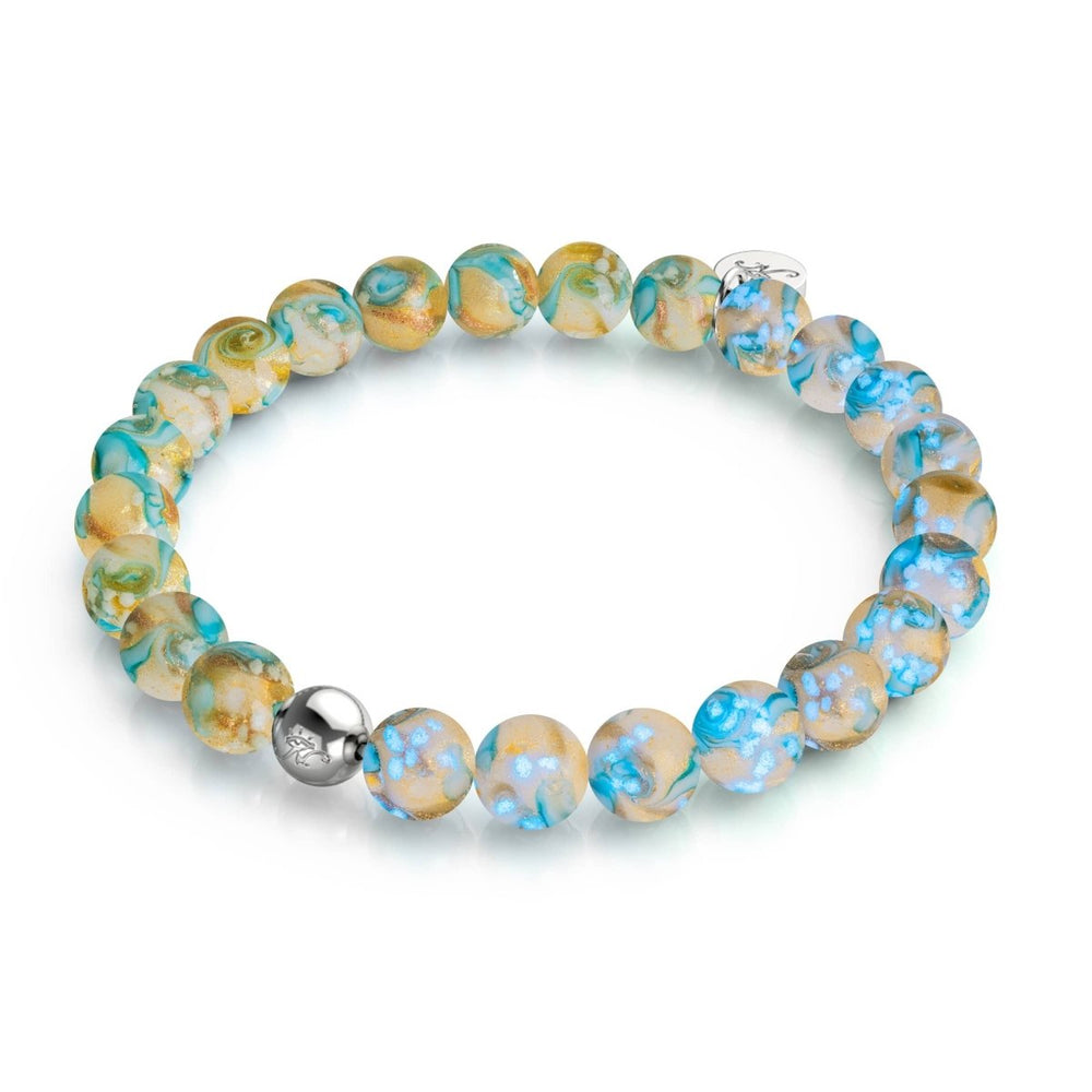 NOGU.studio - NOGU - Firefly Glass Bracelets - Seaglass Drift | Cerulean Sands | Firefly Glass Swirl Bracelet