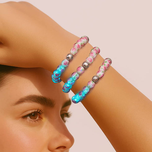 Lunafiore | Firework Glass Garden Bracelet