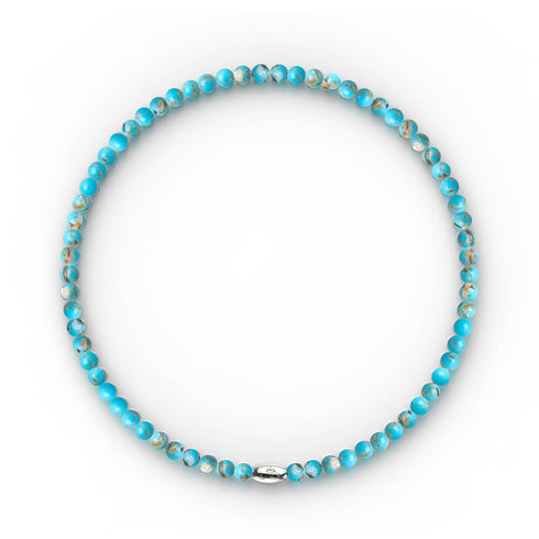 Aqua | Silver | Gilded Turquoise Gemstone Wrap