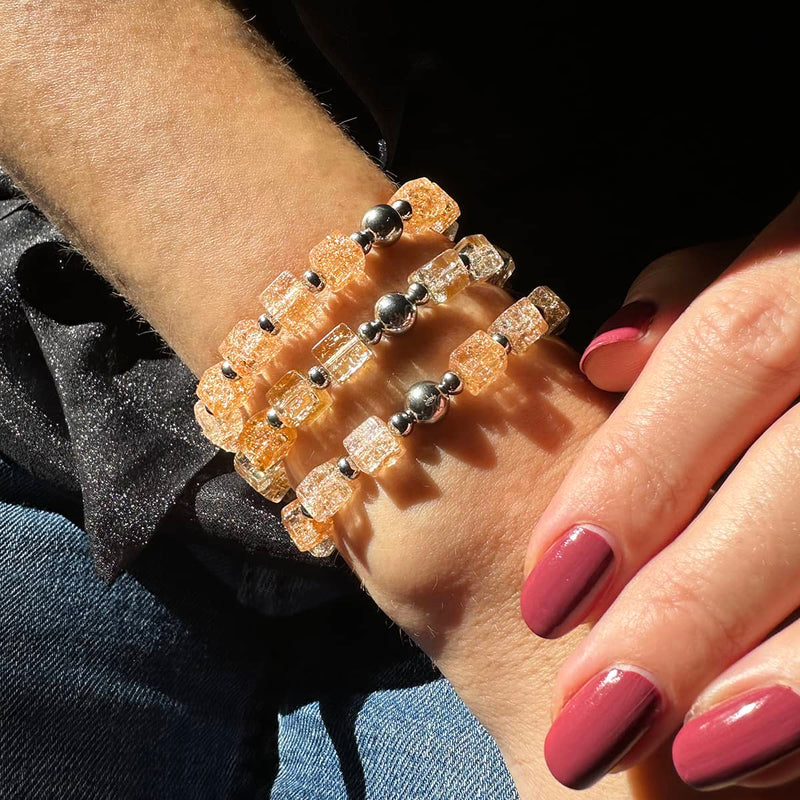 Lady Marmalade | Verre à paillettes | Bracelet en sucre 