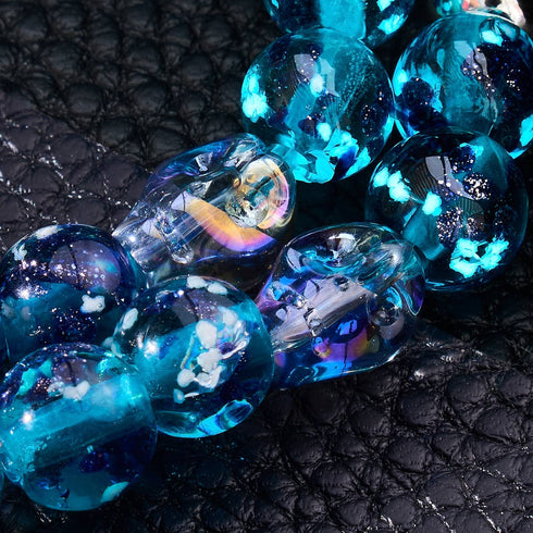 Into the Blue Moon | Firefly Glass Bracelet