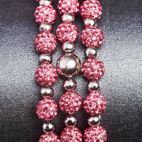 Bracelet Flamingo Sparkle | Cristal Kikiballa 