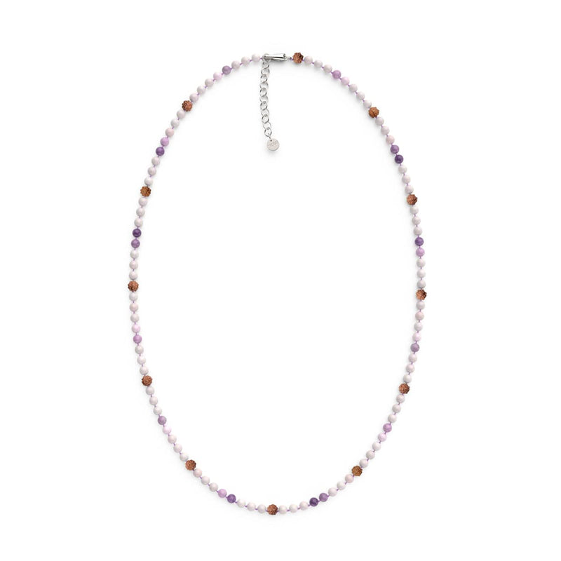 Namasté | Pierre précieuse Rudraksha | Enveloppement spirituel Mala