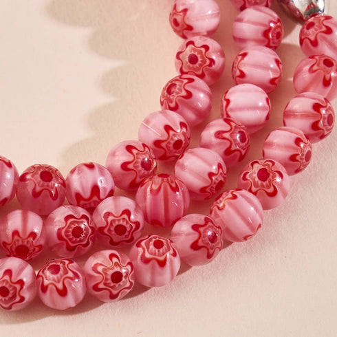 Dolce Amore | Argent sterling .925 | Bracelet Millefiori