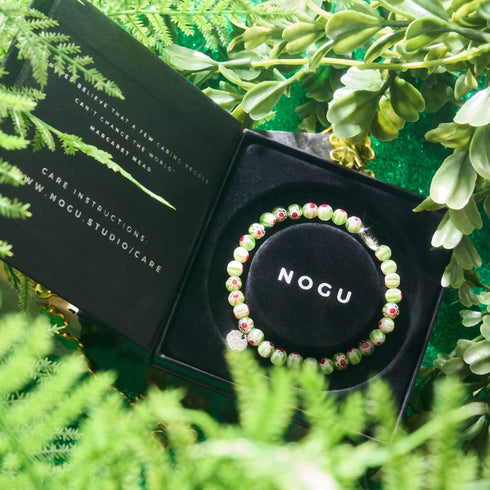 Sauge de Sicile | Argent sterling 925 | Bracelet Millefiori