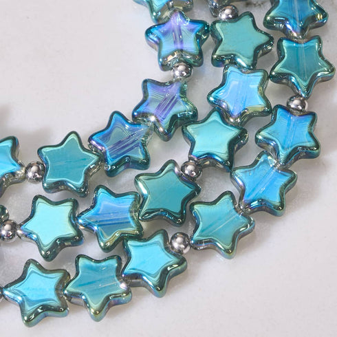 Écume de mer céleste | Argent sterling 925 | Enveloppe étoilée
