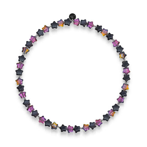 Midnight Borealis | Argent sterling 925 | Enveloppe étoilée