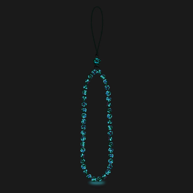 Gui bleu | Verre Firefly | Breloque pour téléphone