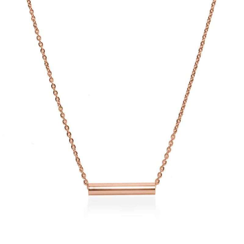 Minimaliste | Or rose 18 carats | Collier