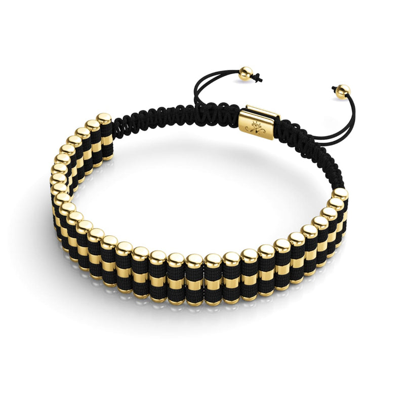 Bracelet Amici | Noir | Or 18 carats 