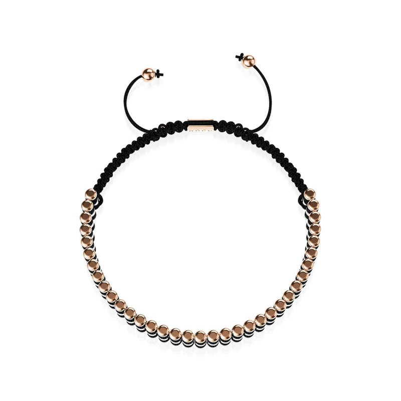 Black | 18k Rose Gold | Amici Bracelet